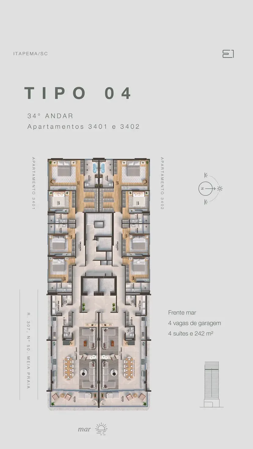 Planta Tipo 04