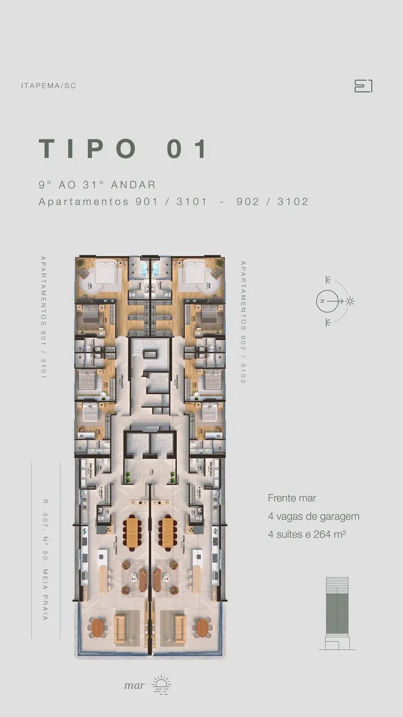Planta Tipo 01