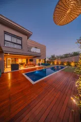 Casa de Esquina Totalmente Mobiliada à Venda no Tamboré 11 — Foto #7